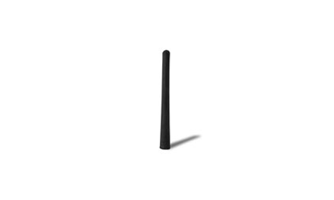 Garmin 010-10856-00 VHF antenna, short black rubber whip antenna standing upright