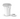 Garmin MSC 10 010-11082-10 marine satellite compass pole mount in white, tapered socket with a lock nut