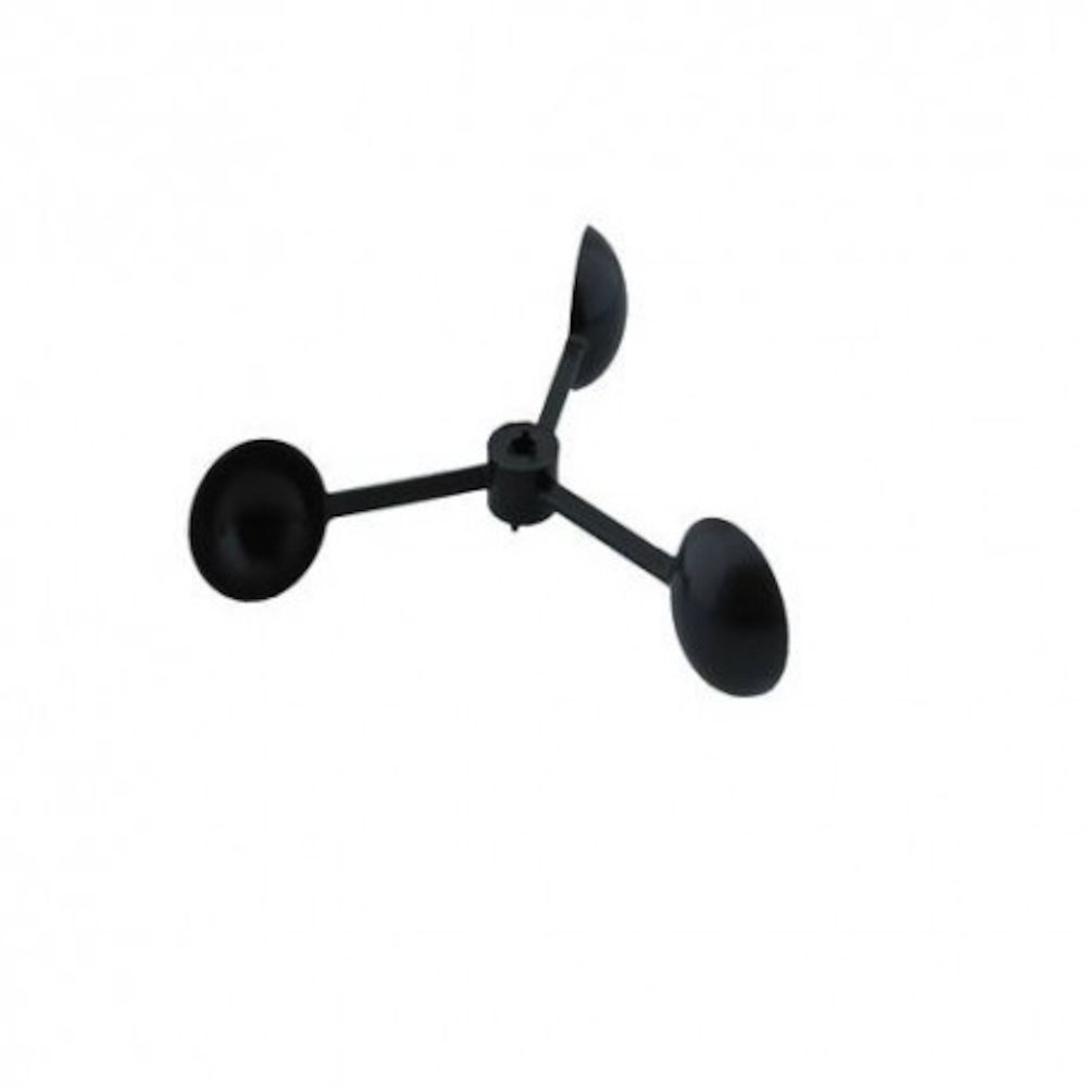 B&G 213-30-027 MHU cups, three black hemispherical wind cups on a three-arm hub, spare part