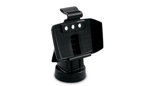 Garmin 010-12445-13 tilt swivel quick release mount for echoMAP 55dv, black cradle on round base