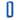 Garmin Edge 010-12654-02 blue silicone case, front view of open-fronted protective case