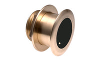 Raymarine B164 1Kw 50-200 kHz 12 Degree Tilted Bronze Through Hull Transducer