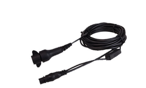 Raymarine A80312 Dragonfly CPT-DV to CPT-DVS extension cable 4 m, coiled black cable with a splitter and plugs