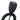 Icom HM-235B microphone, black microphone with a ribbed front, Hi/Lo and 16/C buttons and a coiled lead