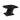 Scanstrut APT-150-01-BLK black aluminium PowerTower, aft-leaning 150mm tower with top plate and base plate, angled view