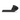 Garmin 010-12832-22 standard round nose cone in black, streamlined plastic fairing with a long tail