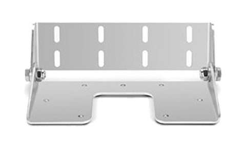 Garmin 010-12371-00 transom mount kit for Panoptix PS30 transducer, folding stainless bracket with slots