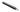 Raymarine W086 ST4000 Grand Prix tiller drive, long black cylindrical drive unit with a silver rod and a mounting pin