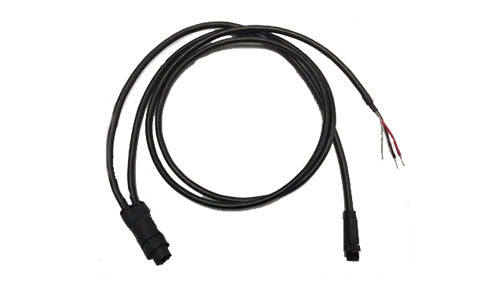 Raymarine R70523 Axiom power cable 1.5 m straight with NMEA 2000 connector, coiled black cable with plug and wires