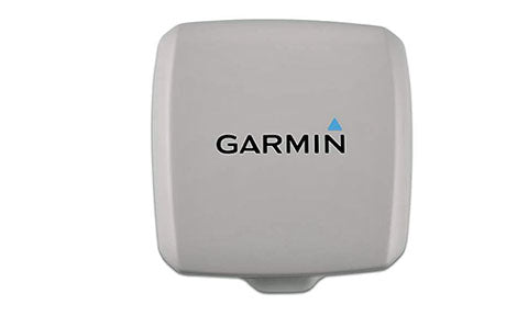 Garmin 010-11680-00 protective cover for GPS 158i and echo 200, 500, 550, grey cover with Garmin logo