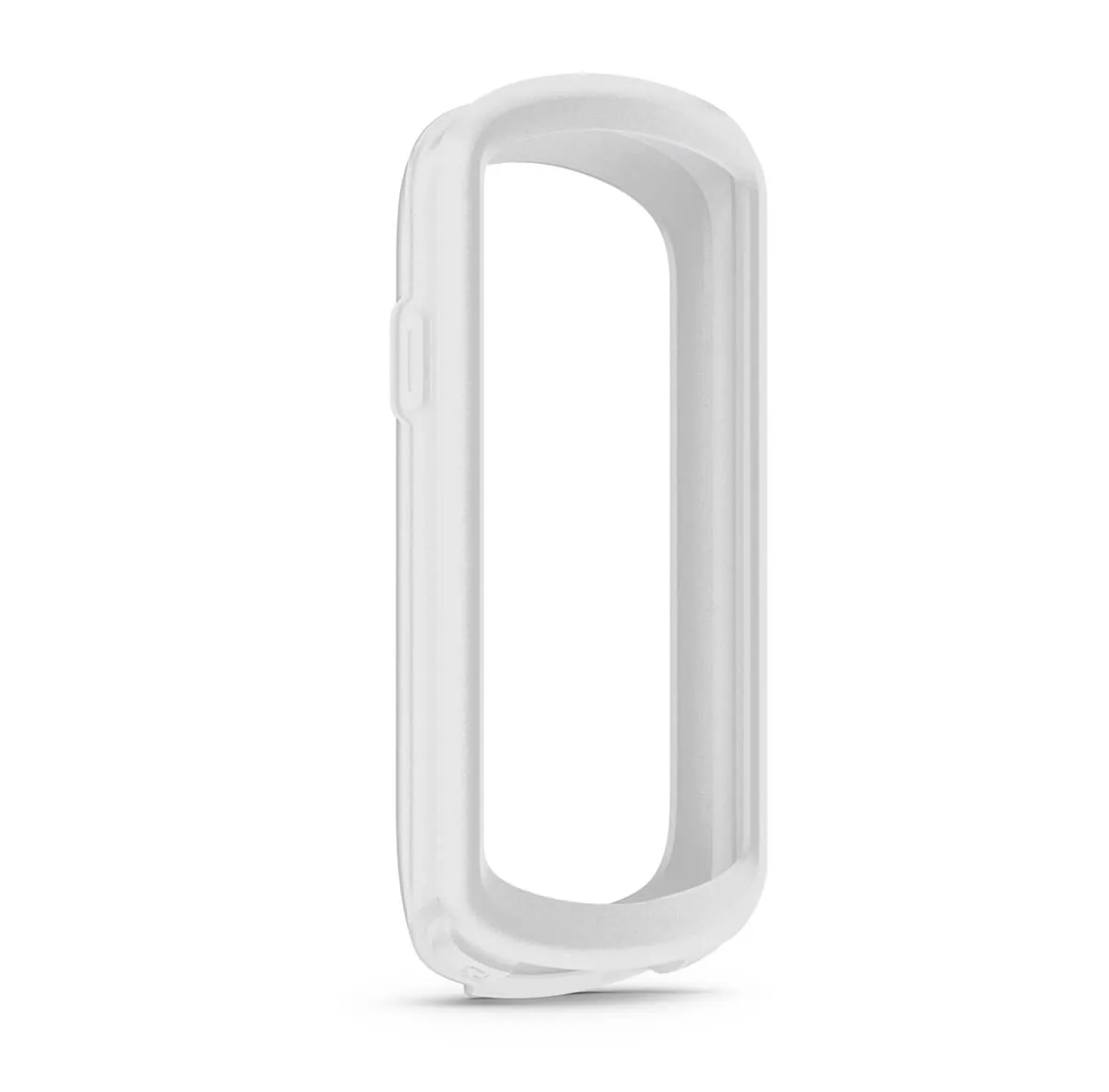 Garmin Edge 1040 010-13229-05 white silicone case, front view of open-fronted protective case