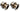 Raymarine T70069 B175L and B175H through hull CHIRP transducers with 0 degree tilt, two bronze housings with black faces