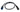 Garmin Access 010-11612-00 6-pin female to 8-pin male adapter cable, black lead with blue-ringed and black plugs