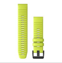 QuickFit® 22 Watch Bands, Amp yellow silicone