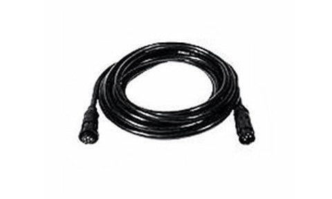 Raymarine A80273 transducer extension cable for CPT-S and CPT-100, coiled black cable with a round plug at each end