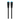 Garmin BlueNet 010-12528-02 network cable 40 ft, two black round plugs with blue inserts, straight on