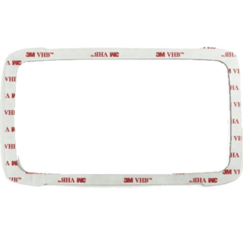 Lowrance 000-16254-001 Eagle 7 inch dash gasket kit, white 3M VHB adhesive foam frame