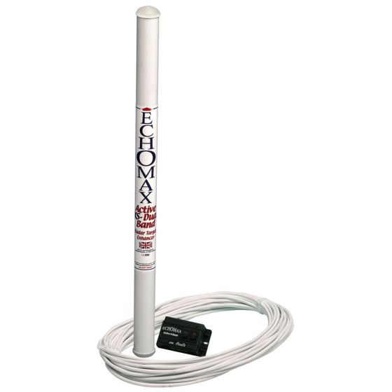 Echomax 030-ACTIVEXS Active-XS radar target enhancer with 24 m cable, white slim tube and coiled white cable