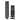 Garmin 010-13281-09 QuickFit 26 watch bands in graphite silicone with black buckle, strap pair