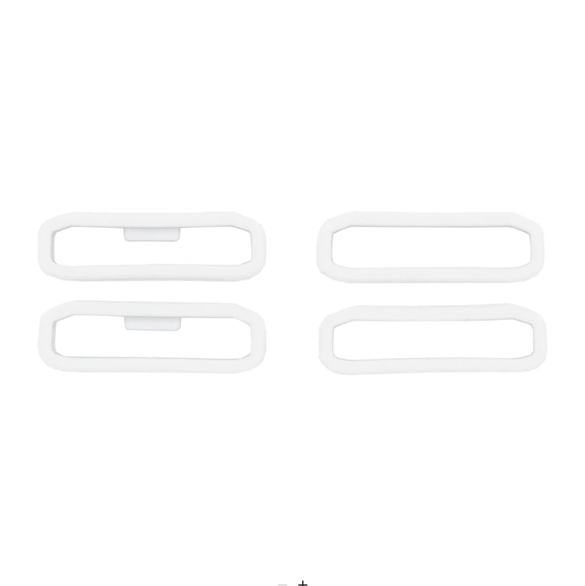Garmin QuickFit S00-01705-00 26 band keepers in whitestone, four white rubber loops