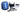 Lowrance Portable Pack 000-11061-001: blue carry bag with mount base, battery, charger, cables and hardware laid out