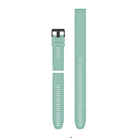 QuickFit® 26 Dive Watch bands, Spearmint silicone (3-piece Dive Set)