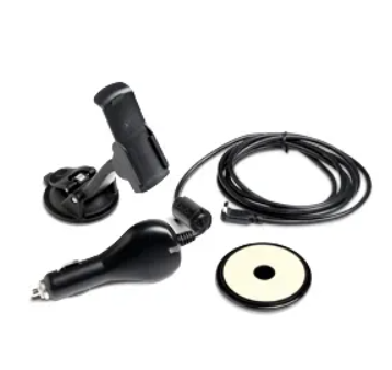Garmin 010-10851-10 automotive navigation kit, suction mount, 12V power lead, adhesive disc and holder