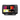 Garmin STRIKER Vivid 7sv 010-02553-01 front view, orange and red sonar panes with chart and depth 36.0