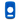 Garmin Edge 800/810 010-10644-05 blue silicone case, front view with round screen opening