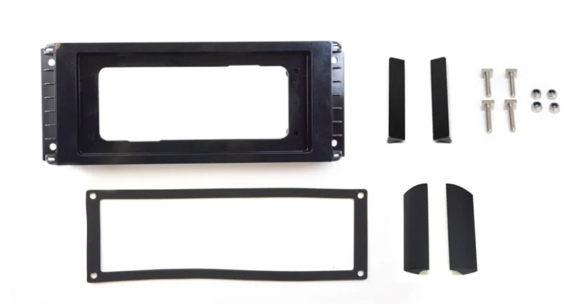Fusion 010-12829-03 adapter plate kit for MS-RA670 and RA210 to 5, 6 and 700 series cut-outs, black plate, gasket and screws