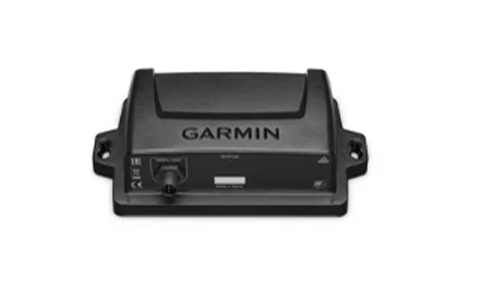 Garmin 010-11417-20 9-axis heading sensor, black box with Garmin lettering and mounting ears