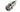 Garmin 010-11376-00 BNC to RCA adapter for connecting to a Garmin camera, silver BNC plug with gold RCA pin