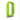 Garmin Edge 130 010-12654-22 green silicone case, front view of open-fronted protective case