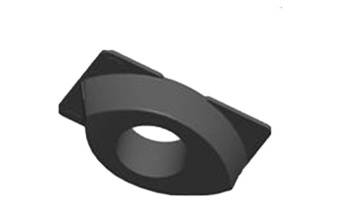 Garmin 010-12565-00 fairing block for the Panoptix PS51-TH transducer, black block with round opening