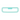 Garmin Forerunner 35 S00-00831-00 band keeper in frost blue, single pale aqua rubber loop