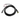 Garmin 010-11351-30 hydraulic interconnect cable, black lead with yellow-ringed plug and bare wire tails