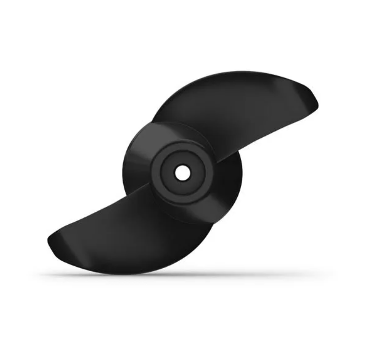 Garmin Force 010-12832-01 weedless propeller, black two-blade trolling motor propeller