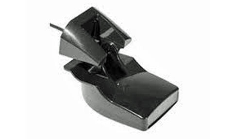 Garmin 200/50kHz 010-10272-10 transom mount depth and temperature transducer, black body with tilt bracket
