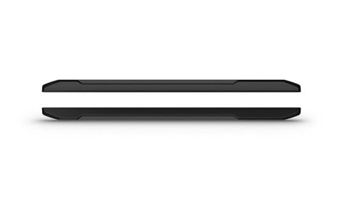 Garmin 010-12672-02 trim piece snap covers for ECHOMAP Plus 7Xcv, 7Xsv, black strip with white stripe