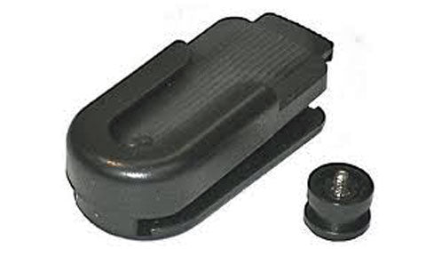 Garmin 010-10380-00 belt clip and button for the GHC handheld remote, black plastic clip with round stud