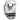 Icom M401.011 spare microphone clip hanger, front view of the chrome-plated metal bracket with two screw holes