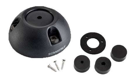 Scanstrut DS21A-P small black plastic cable seal with spare rubber pads, blanking plug and screws