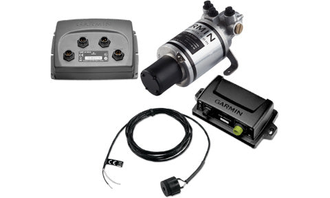 Garmin GHP Compact Reactor 40 010-00705-06 hydraulic autopilot: ECU, pump, CCU, valve and sensor