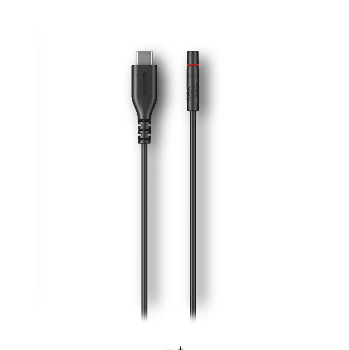 Garmin 010-13331-00 accessory cable for eBikes, USB-C compatible 400 mm, black lead with USB-C and small plug