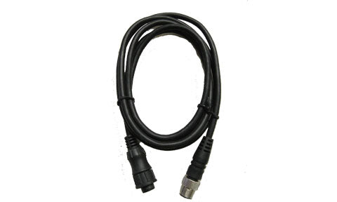 Raymarine A06026 E-Series to DeviceNet adaptor cable 1.5 m, coiled black cable with a round plug at each end