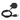 Garmin 010-11029-04 charging data clip, black cradle with USB lead for watches with blue, black and orange bands