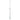 Shakespeare Galaxy white fibreglass 3dB VHF antenna, 1.2 m, 818-5400-XT, white whip with a green band on a steel ferrule