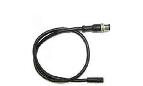 B&G Lowrance Simrad 24005729 SimNet to micro-C male 0.5 m, short black cable with a round plug at each end