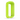 Garmin 010-12792-03 green silicone case for Edge 830 cycling computer, front view of open-fronted case