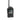Icom LC-187 soft carrying case, black fabric case fitted on a handheld radio with aerial, display and Icom logo